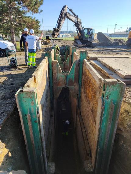 Travaux en profondeur